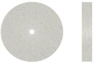 Imagem de Disco de Silicone Reto Branco (Abrasivo)